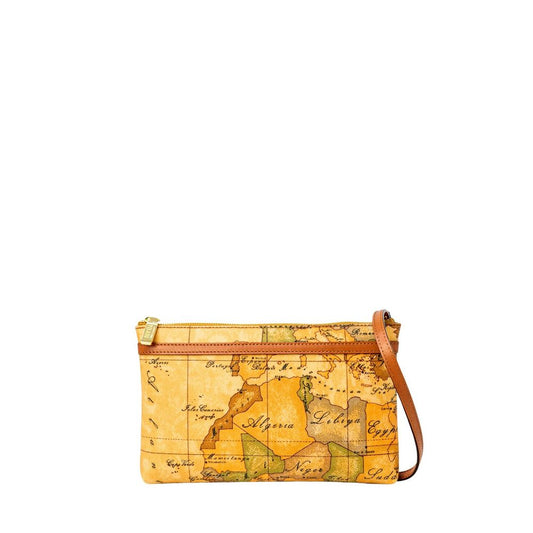 Alviero Martini Prima Classe Sac à main en cuir beige