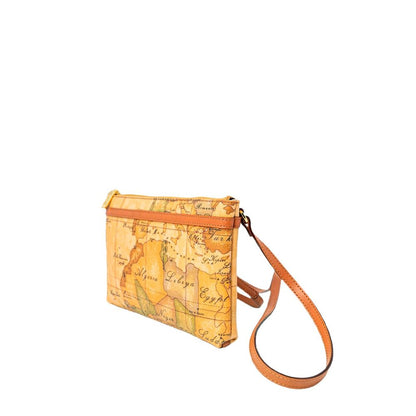 Alviero Martini Prima Classe Sac à main en cuir beige