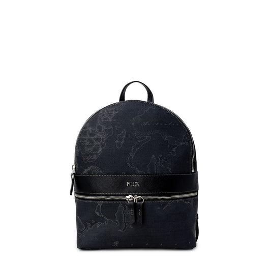 Sac à dos en cuir noir Alviero Martini Prima Classe