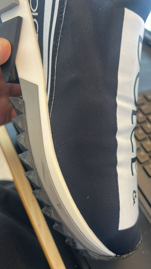 Dolce & Gabbana Chic Monochrome Sorrento Slip-On Sneakers