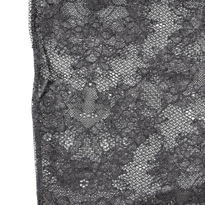 Dolce & Gabbana Black Floral Lace Cotton Stretch Stockings Socks by Dolce & Gabbana