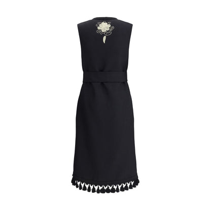 Gilet long brodé Valentino