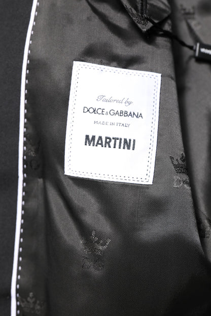 Blazer croisé noir MARTINI Dolce &amp; Gabbana