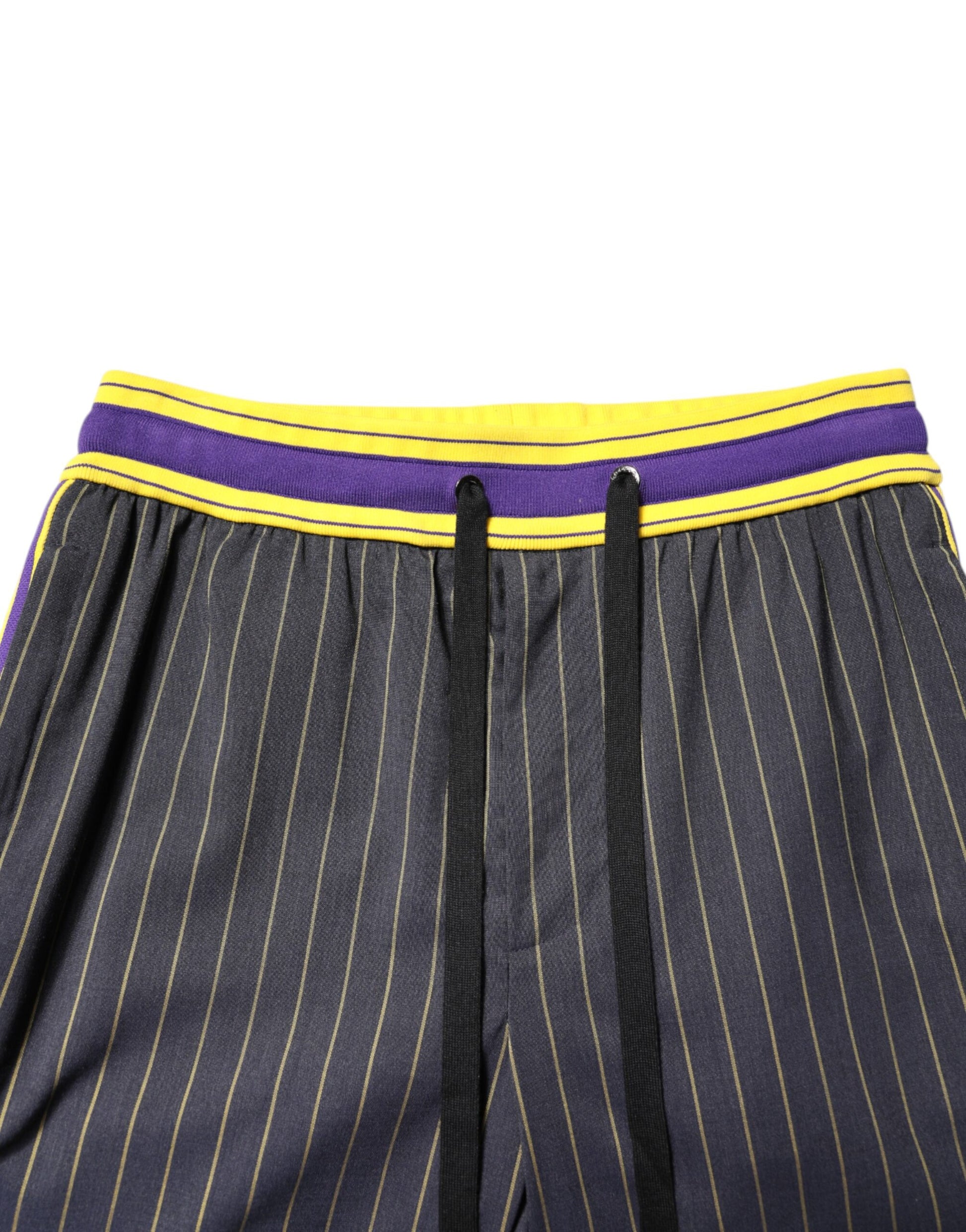 Dolce & Gabbana Multicolor Cotton Men Jogger Pants by Dolce & Gabbana