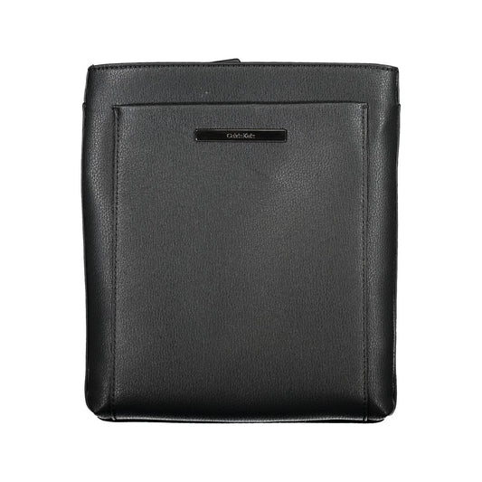 Sac à bandoulière noir élégant Calvin Klein avec détails contrastés