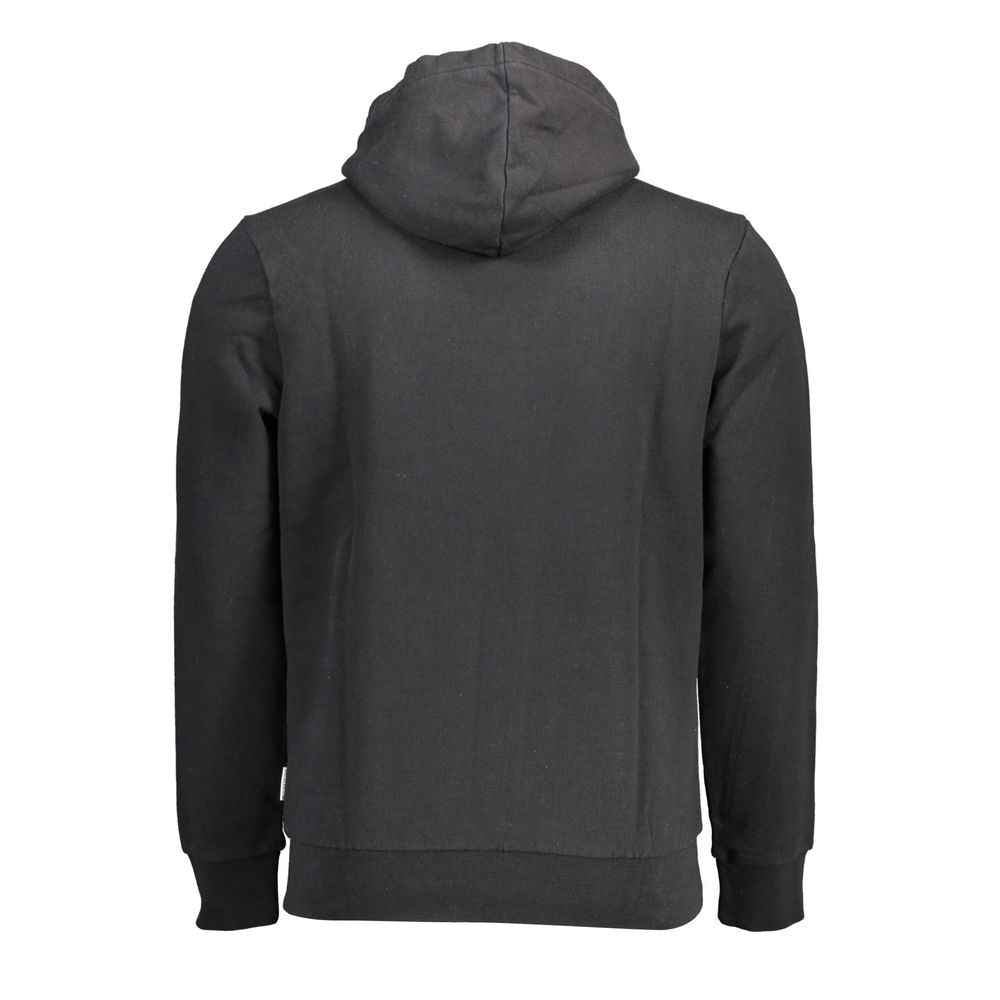 Napapijri Heren Katoen Hoodie Luxe Premium Editie - Zwart