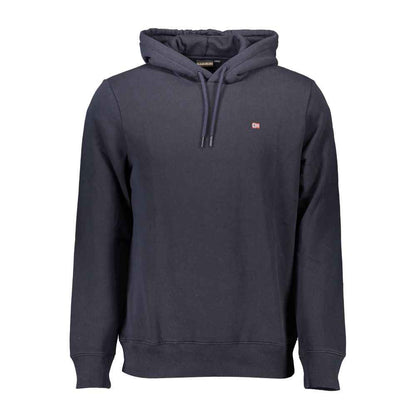 Napapijri Blue Organic Cotton Men Sweater