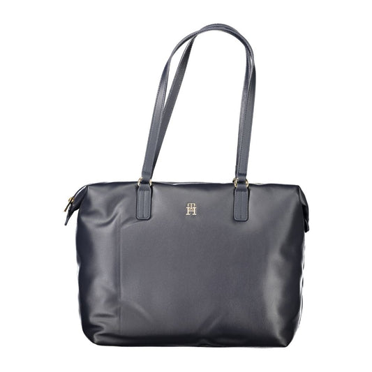 Sac à main Tommy Hilfiger bleu en polyester pour femme