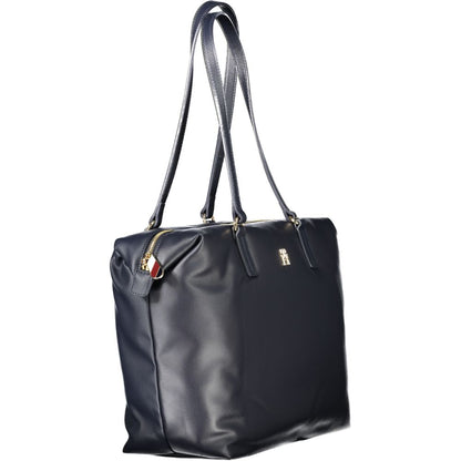 Sac à main Tommy Hilfiger bleu en polyester pour femme
