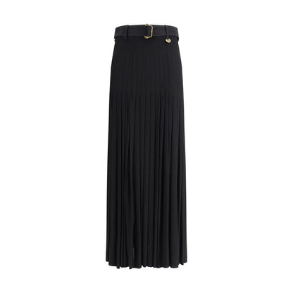 Jupe midi plissée Burberry