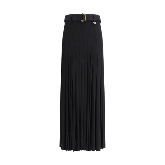 Jupe midi plissée Burberry