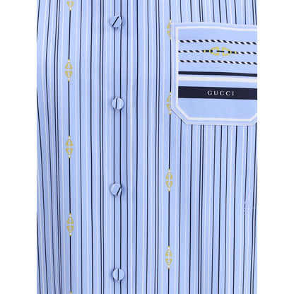 Chemise rayée Gucci
