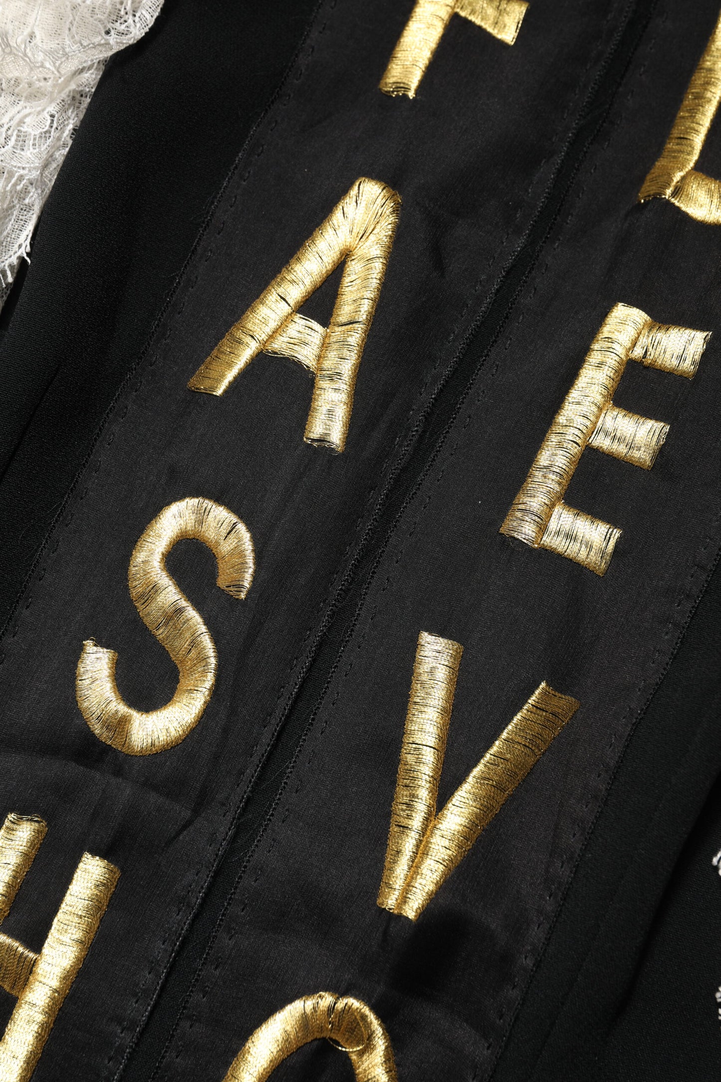 Dolce &amp; Gabbana Black Fashion Devotion Embellish Mini Dress