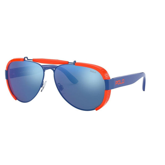 Lunettes de soleil Polo Ralph Lauren en résine bleue