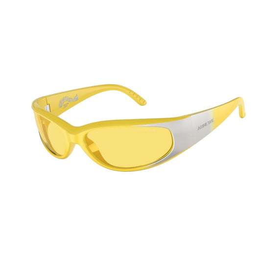 Lunettes de soleil Arnette en résine jaune