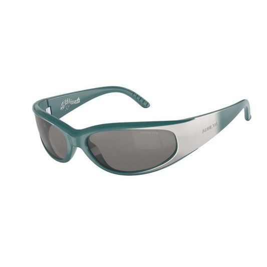 Lunettes de soleil Arnette en résine verte pour un style et un confort unisexes