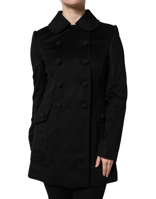 Dolce &amp; Gabbana Black Wool Sartoria Italiano Blazer Jacket