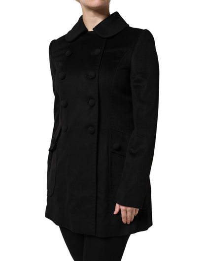 Dolce &amp; Gabbana Black Wool Sartoria Italiano Blazer Jacket