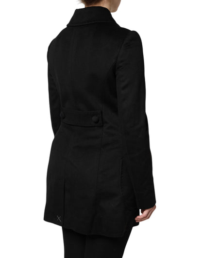 Dolce &amp; Gabbana Black Wool Sartoria Italiano Blazer Jacket