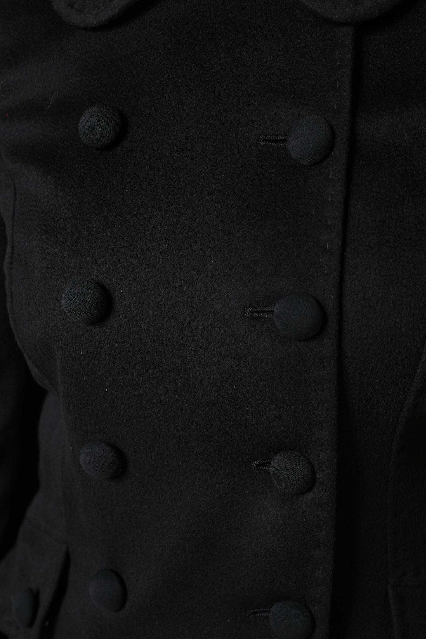 Dolce &amp; Gabbana Black Wool Sartoria Italiano Blazer Jacket