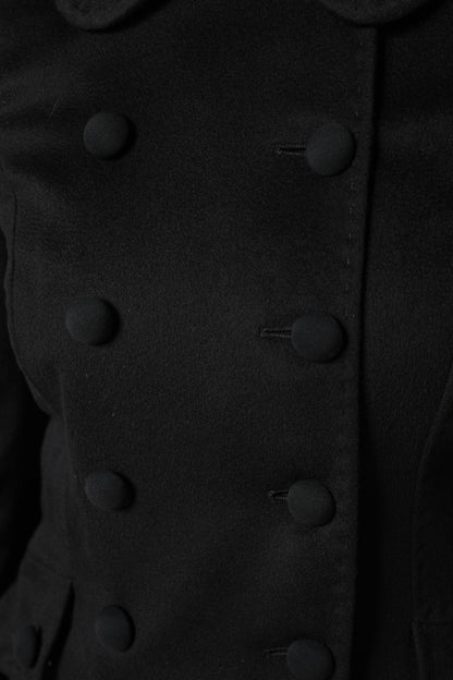 Dolce &amp; Gabbana Black Wool Sartoria Italiano Blazer Jacket