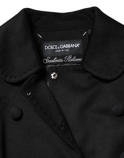 Dolce &amp; Gabbana Black Wool Sartoria Italiano Blazer Jacket