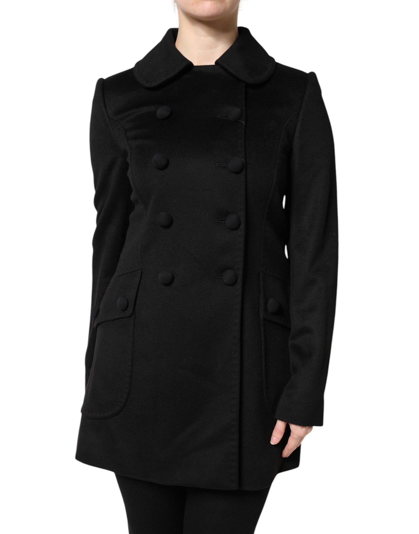 Dolce &amp; Gabbana Black Wool Sartoria Italiano Blazer Jacket