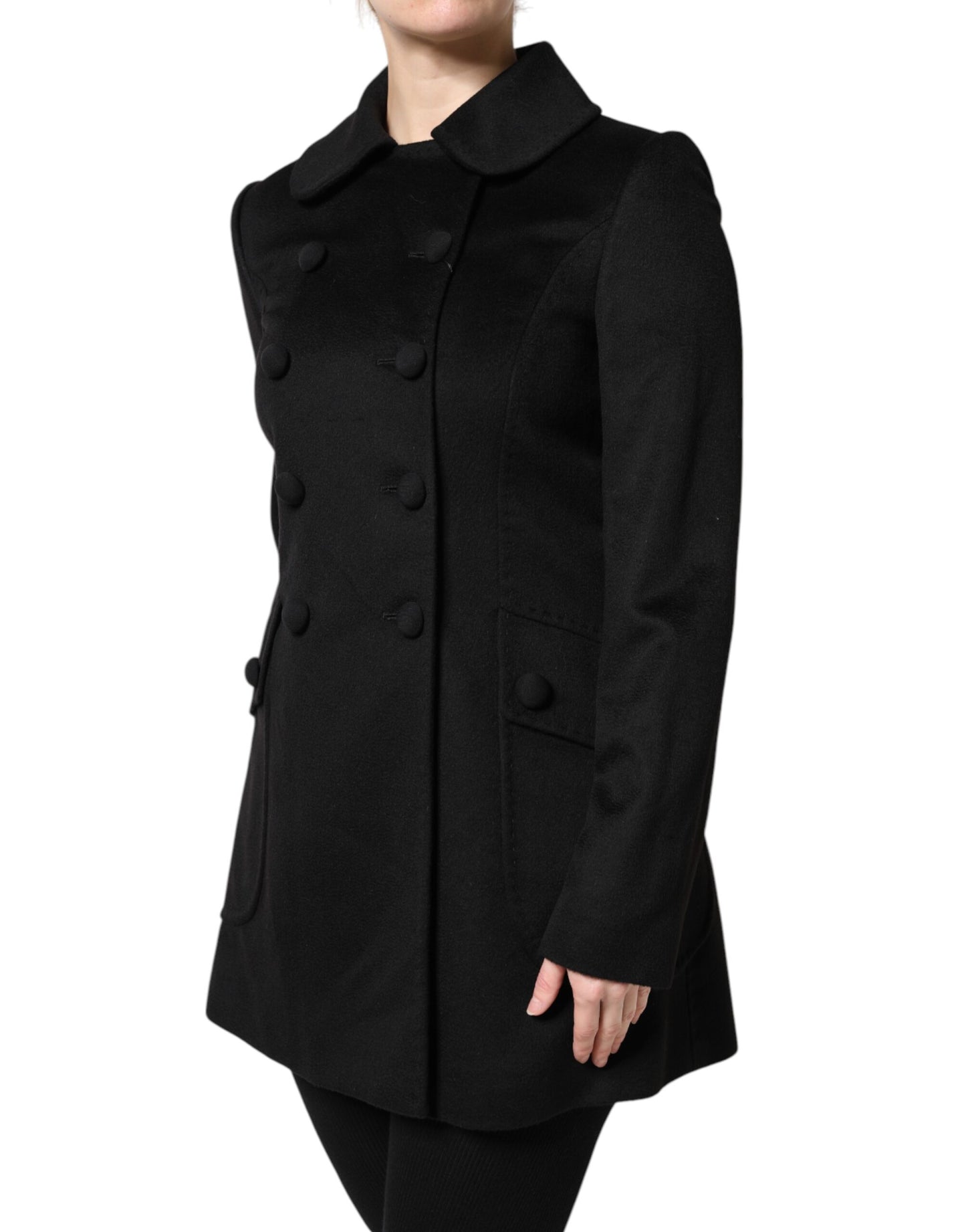 Dolce &amp; Gabbana Black Wool Sartoria Italiano Blazer Jacket