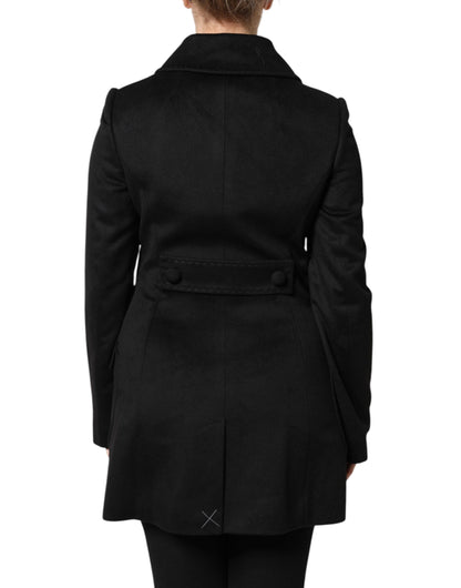 Dolce &amp; Gabbana Black Wool Sartoria Italiano Blazer Jacket