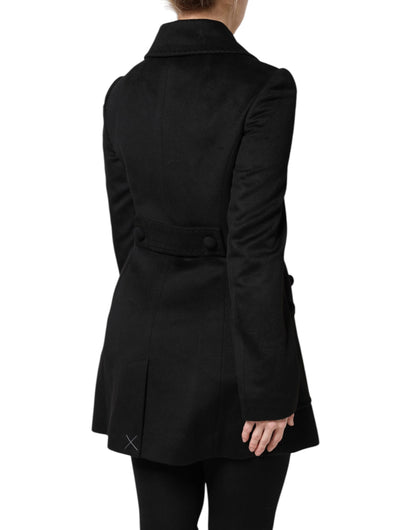 Dolce &amp; Gabbana Black Wool Sartoria Italiano Blazer Jacket