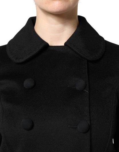 Dolce &amp; Gabbana Black Wool Sartoria Italiano Blazer Jacket