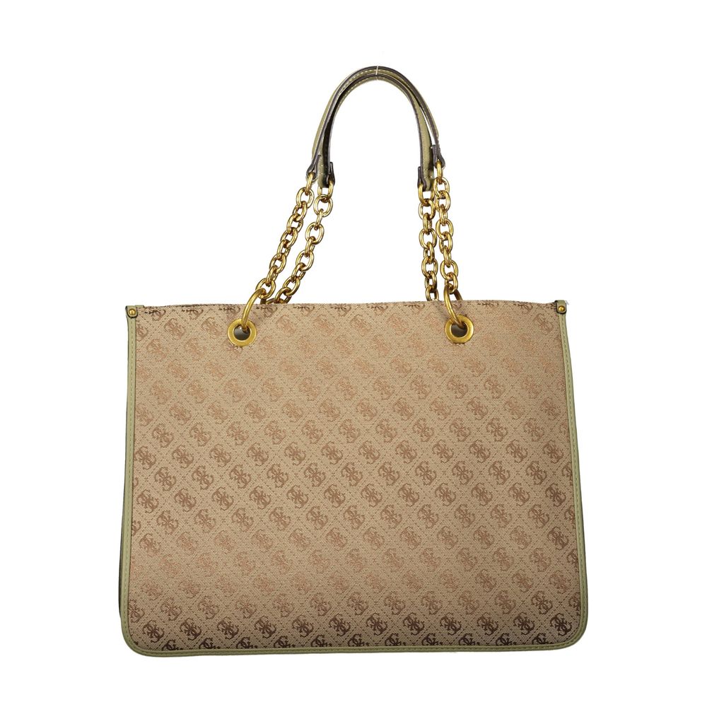 Sac à main Guess Jeans en polyester vert pour femme