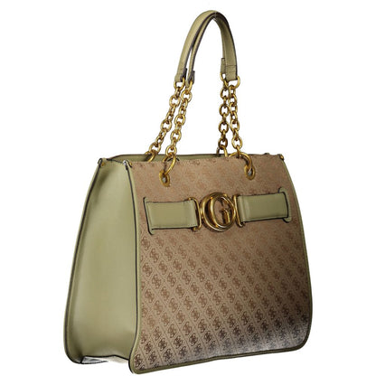 Sac à main Guess Jeans en polyester vert pour femme