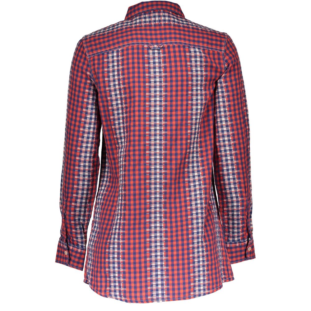 Lee Red Other Fibres Men Shirt by Lee