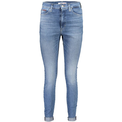 Tommy Hilfiger Light Blue Cotton Women Jean by Tommy Hilfiger