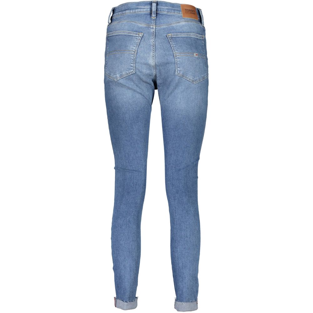 Tommy Hilfiger Light Blue Cotton Women Jean by Tommy Hilfiger
