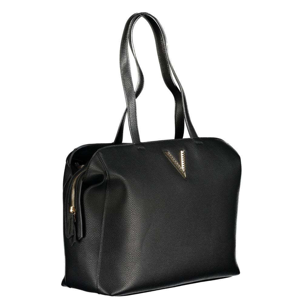 Mario Valentino Black Polyethylene Handbag by Mario Valentino