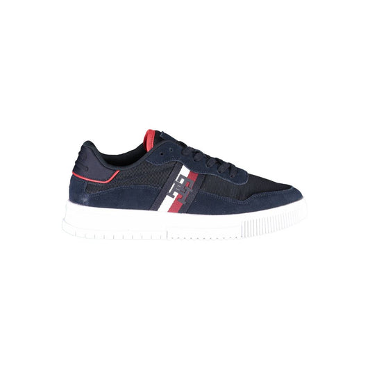 Tommy Hilfiger Blue Polyester Men Sneaker by Tommy Hilfiger