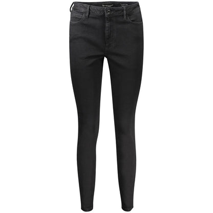 Guess Jeans Black Cotton Jeans & Pant by Guess Jeans