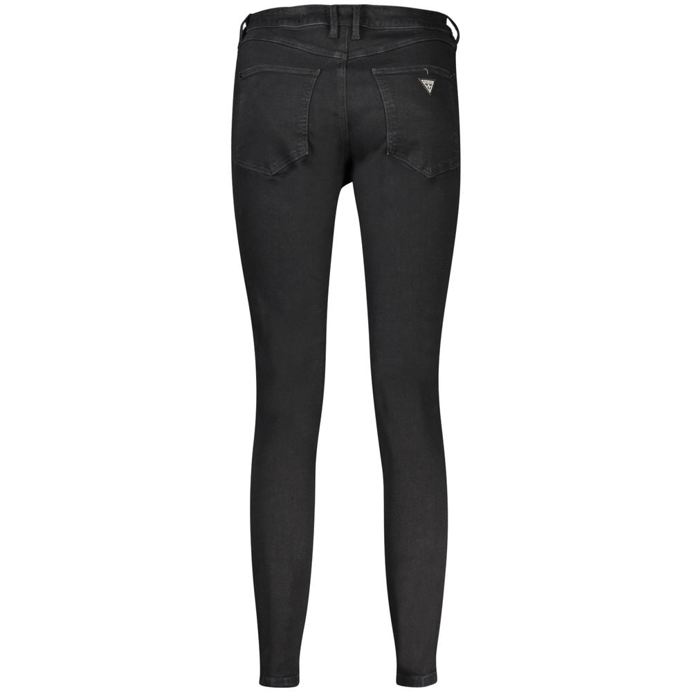 Guess Jeans Black Cotton Jeans & Pant by Guess Jeans