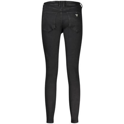 Guess Jeans Black Cotton Jeans & Pant by Guess Jeans