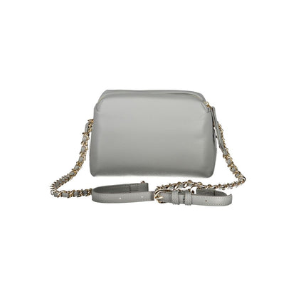Mario Valentino Gray Polyethylene Women Handbag by Mario Valentino