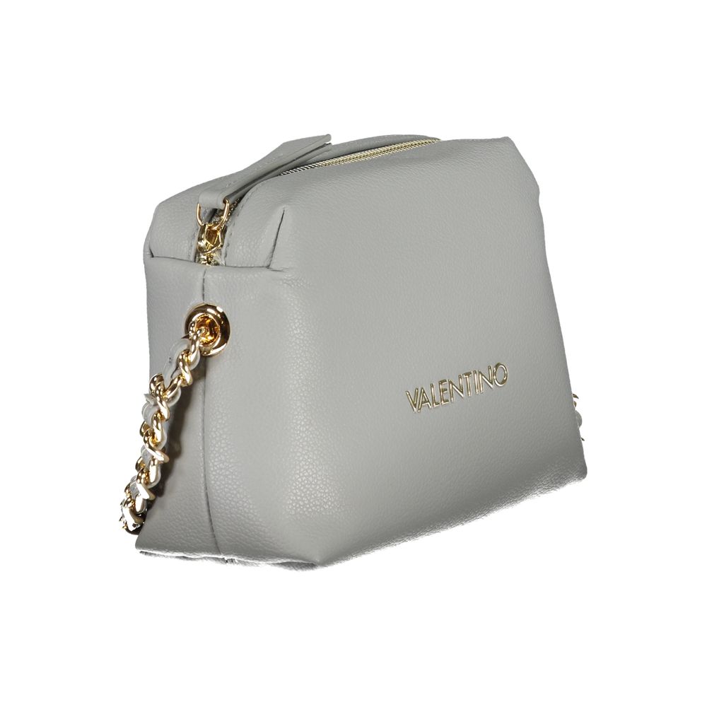 Mario Valentino Gray Polyethylene Women Handbag by Mario Valentino
