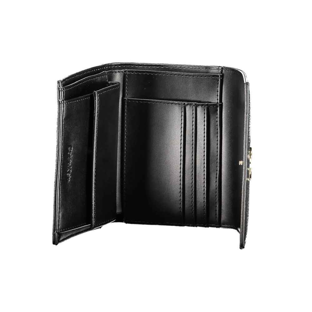 Calvin Klein Portemonnee Polyethylene Slim Zwart RFID