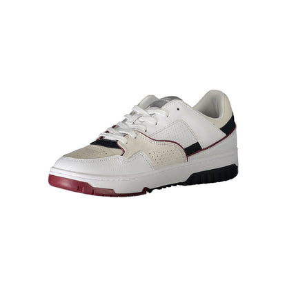 Tommy Hilfiger White Polyethylene Men Sneaker by Tommy Hilfiger