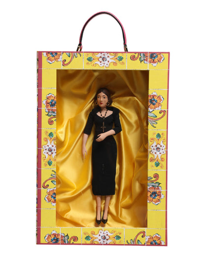 Poupées en porcelaine et céramique Dolce &amp; Gabbana, robe noire, mode