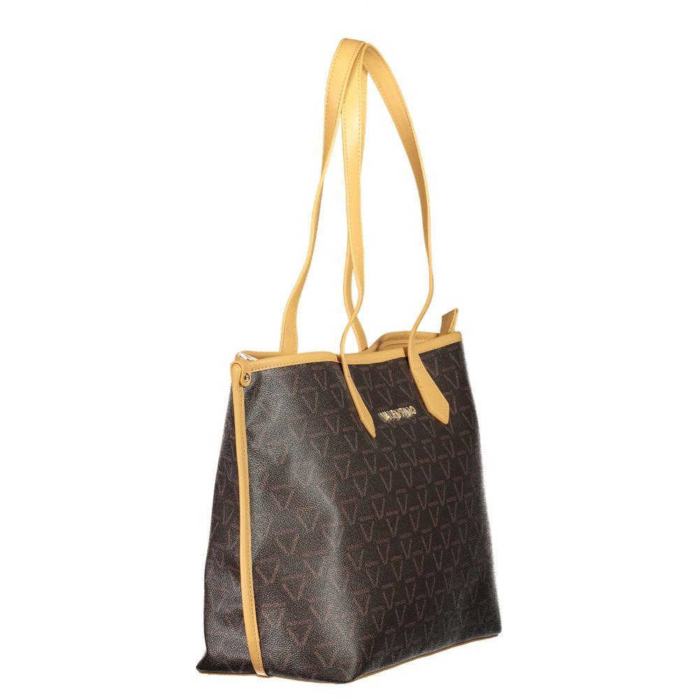 Mario Valentino Brown Polyethylene Handbag by Mario Valentino