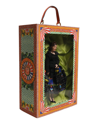 Poupées de mode en porcelaine et céramique Dolce &amp; Gabbana, robe noire