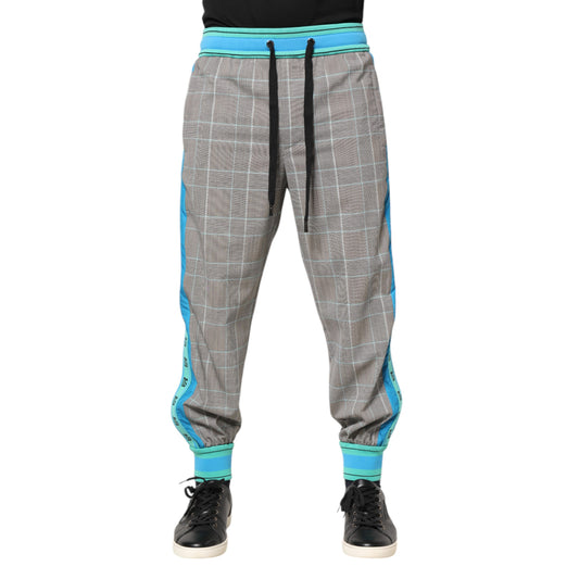 Dolce & Gabbana Multicolor Cotton Men Jogger Sweatpants Pants by Dolce & Gabbana