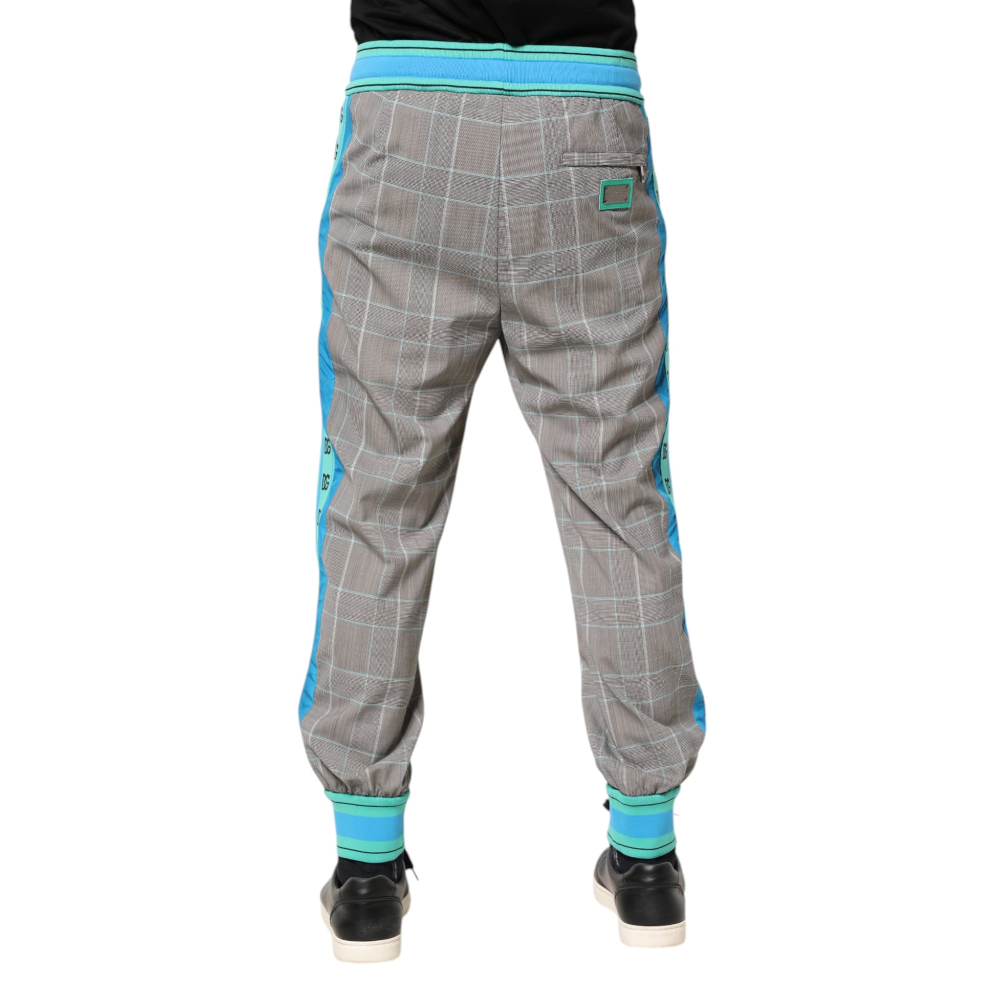 Dolce & Gabbana Multicolor Cotton Men Jogger Sweatpants Pants by Dolce & Gabbana